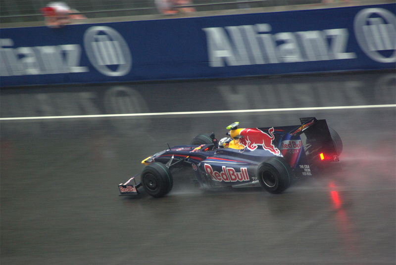 Illustration for article titled 2009 Chinese Grand Prix Gets Wet, Real Wet